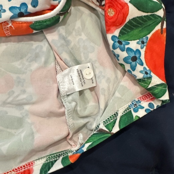 Orange fruit print pajamas - Picture 3 of 4